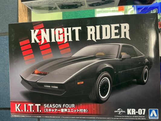 KNIGHT RIDER K.I.T.T SEASON 4 W/ VOICE SCANNER UNIT