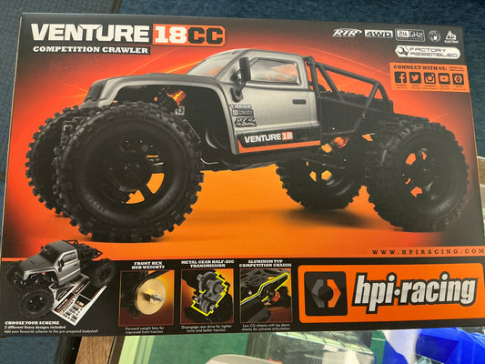 Venture 18 CC Flux Competition Crawler- Gun Metal