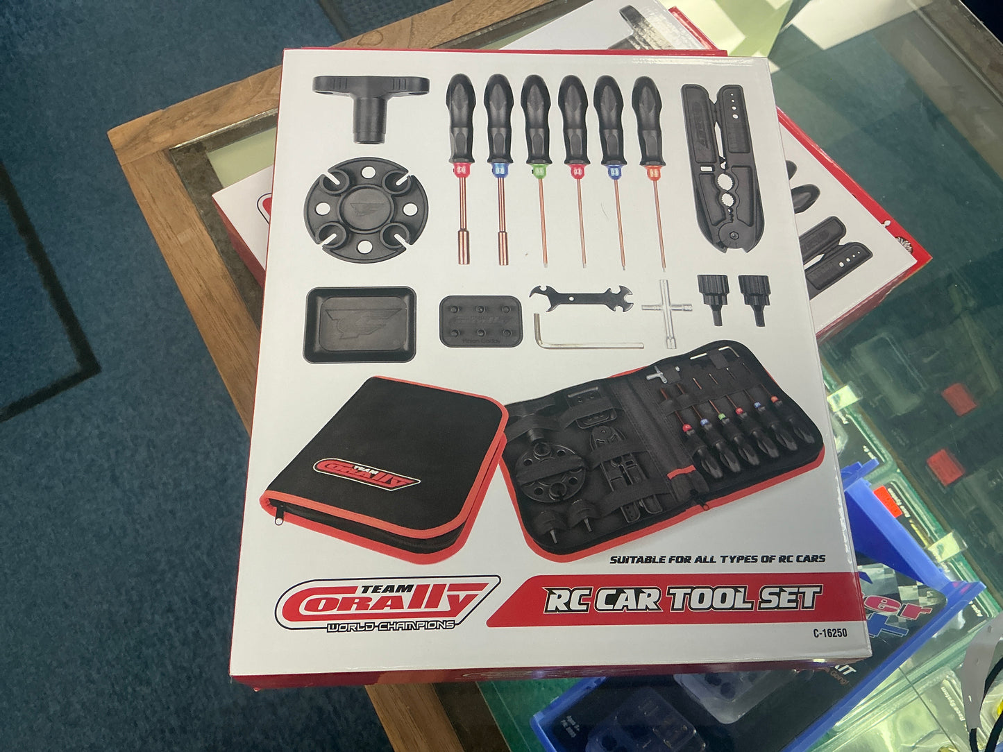 CORALLY RC CAR TOOL SET 16pcs (tool bag included)