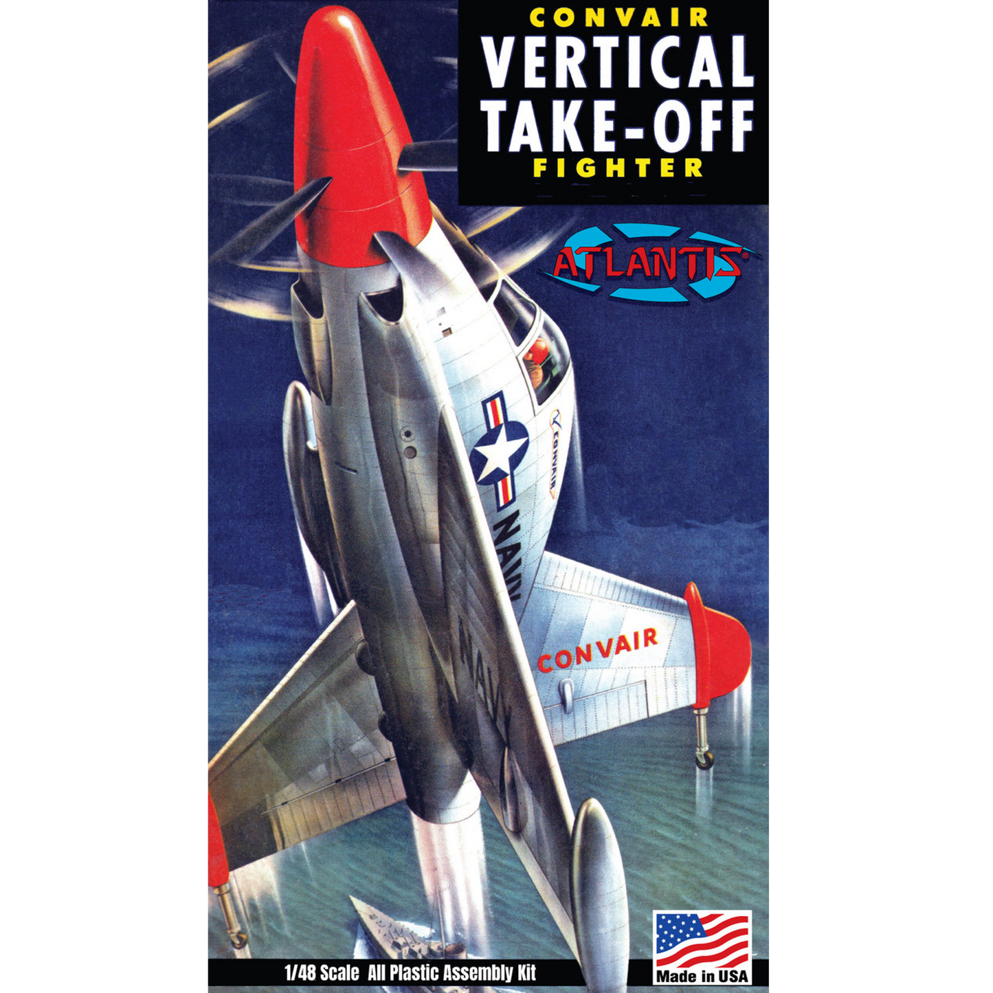 ATLANTIC Convair Vertical Take Off VTO POGO