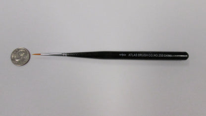 ATLAS BRUSH 5/O GOLDEN TAKLON ULTRA MINI BRUSH
