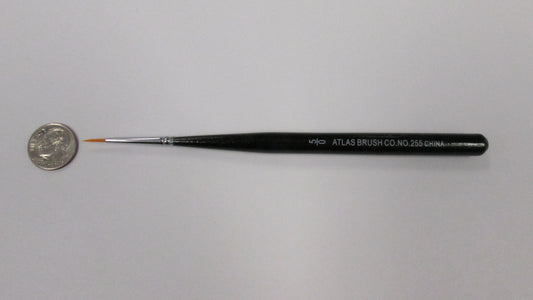 ATLAS BRUSH 5/O GOLDEN TAKLON ULTRA MINI BRUSH