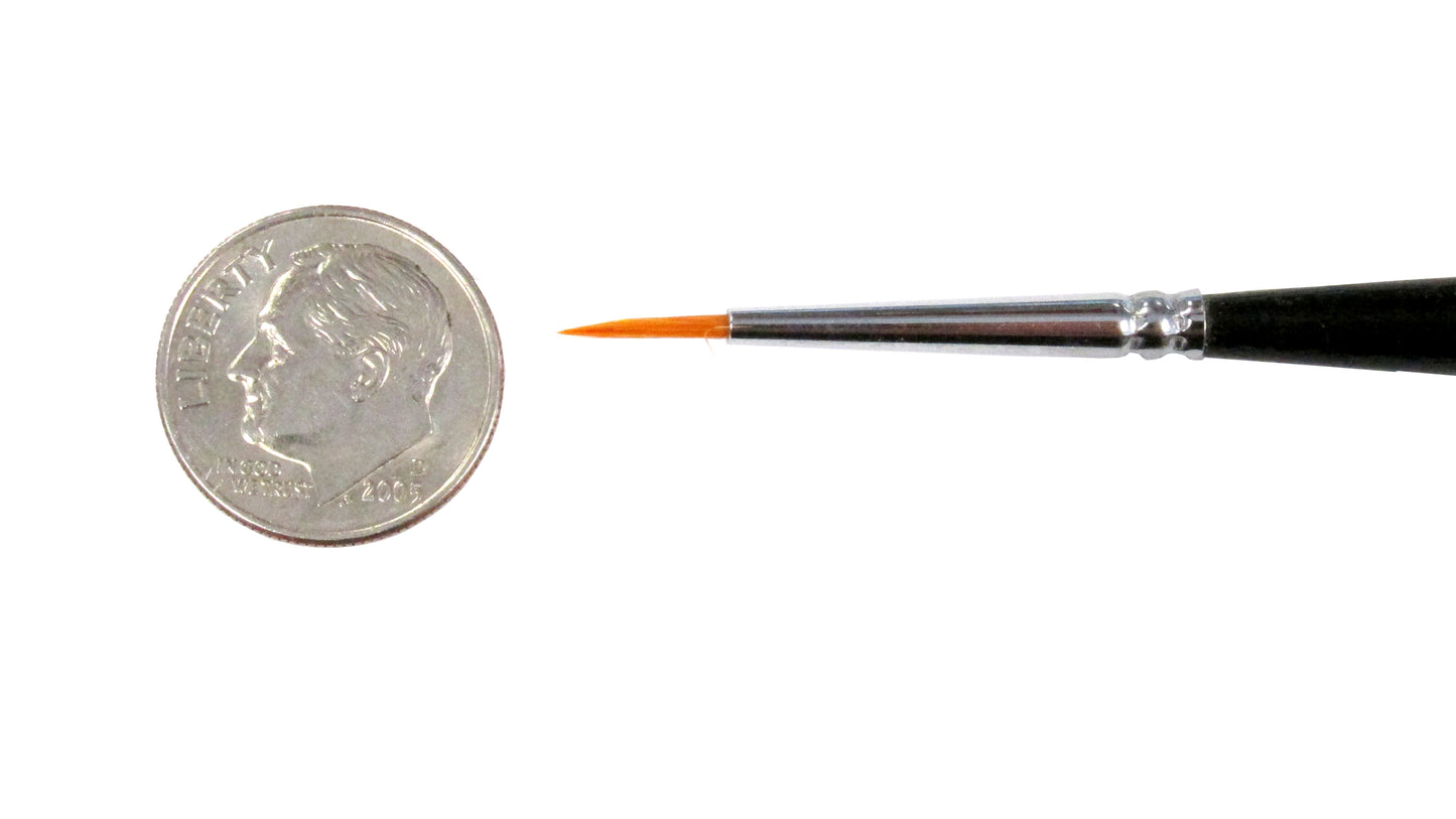 ATLAS BRUSH 5/O GOLDEN TAKLON ULTRA MINI BRUSH