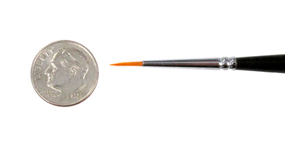 ATLAS BRUSH 5/O GOLDEN TAKLON ULTRA MINI BRUSH