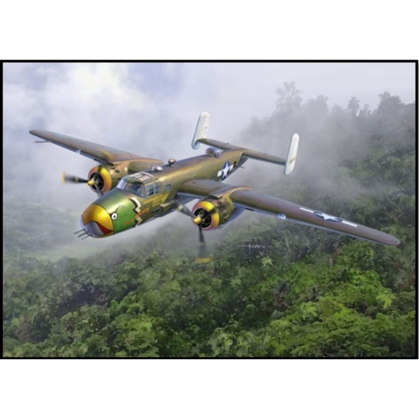 ACDAMEY 1/48 B-25D PACIFIC THEATER USAAF