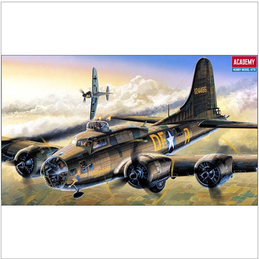 ACADEMY 1/72 B-17F MEMPHIS BELLE MODEL AIRPLANE KIT