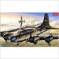 ACADEMY 1/72 B-17F MEMPHIS BELLE MODEL AIRPLANE KIT