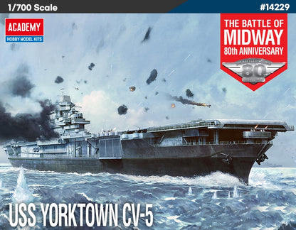 ACADEMY USS Yorktown 1/700 scale ACD14229