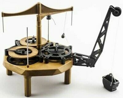 DA VINCI FLYING PEN CLOCK