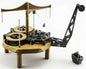 DA VINCI FLYING PEN CLOCK