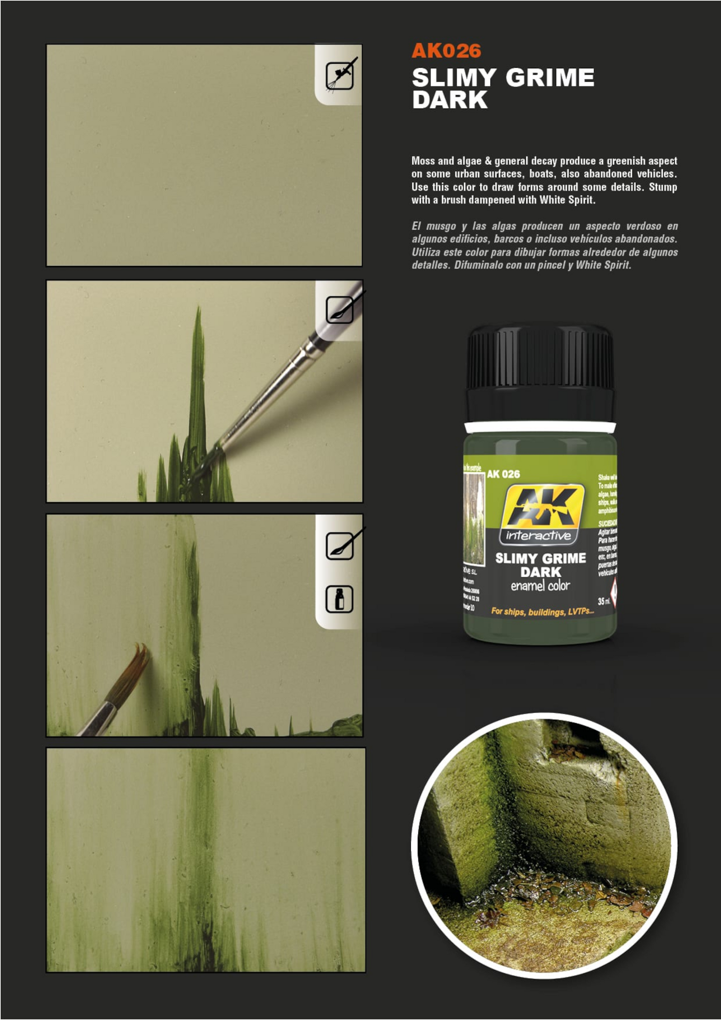 AK INTERACTIVE SLIMY GRIME, DARK