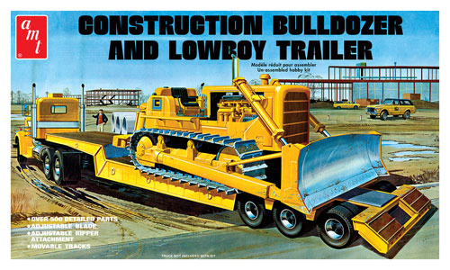 1/25 LOWBOY TRLRBULLDOZER