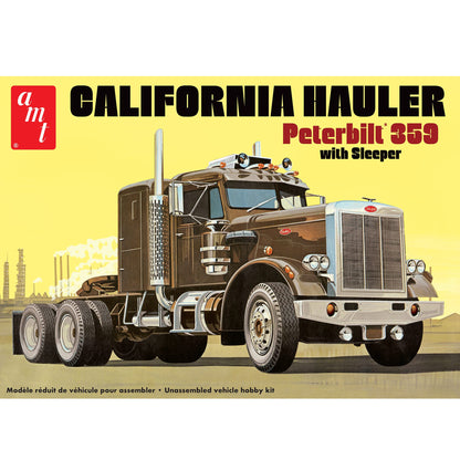 AMT 1/25 PETERBILT 359 CALIFORNIA HAULER WITH SLEEPER