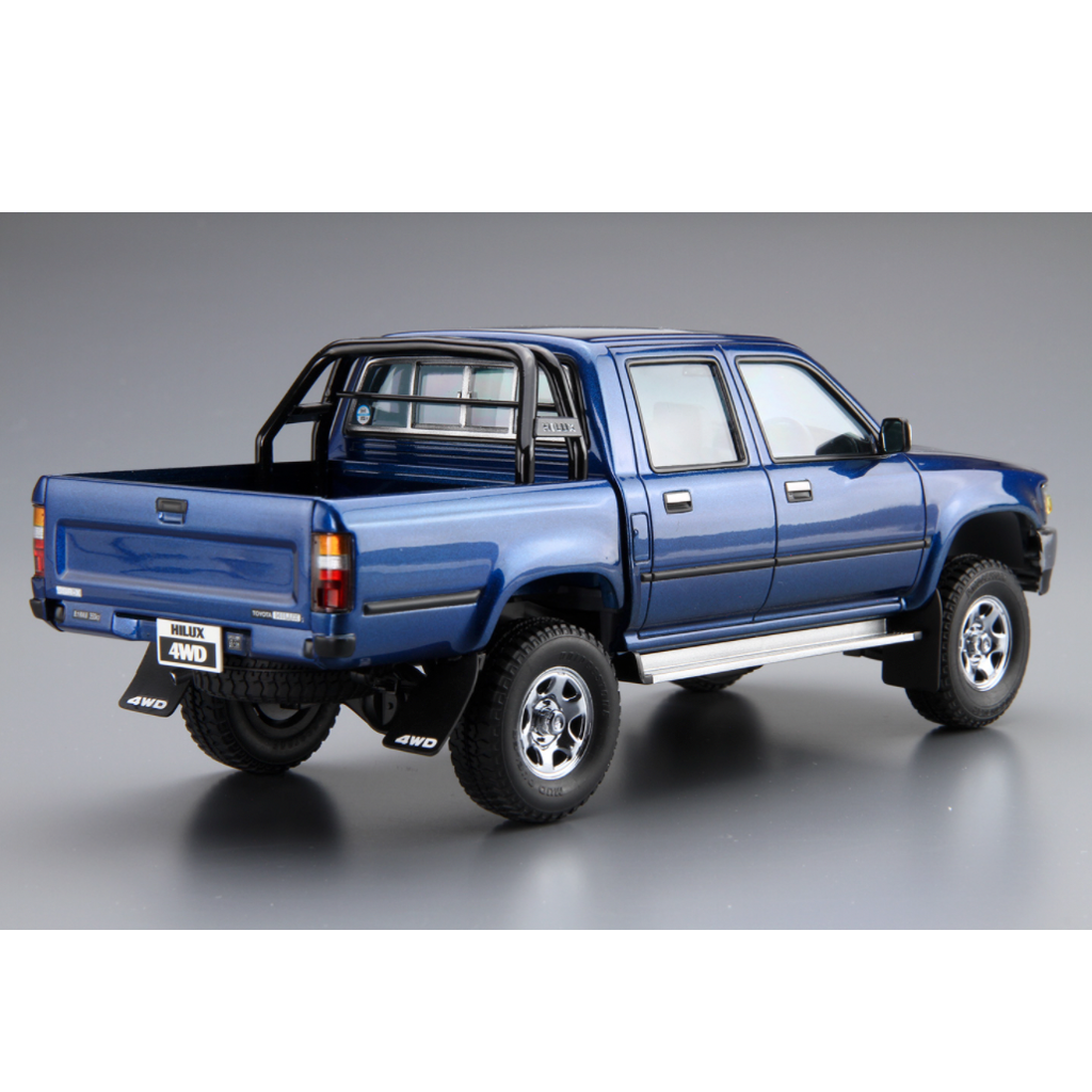 AOSHIMA 1/24 Toyota LN107 Hilux Pick Up Double Cab 4WD '94
