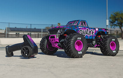 1/10 QUAKE 223S DSC 2WD RTR Brushless Monster Truck, Green