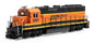 HO GP40-2 BNSF SND READY