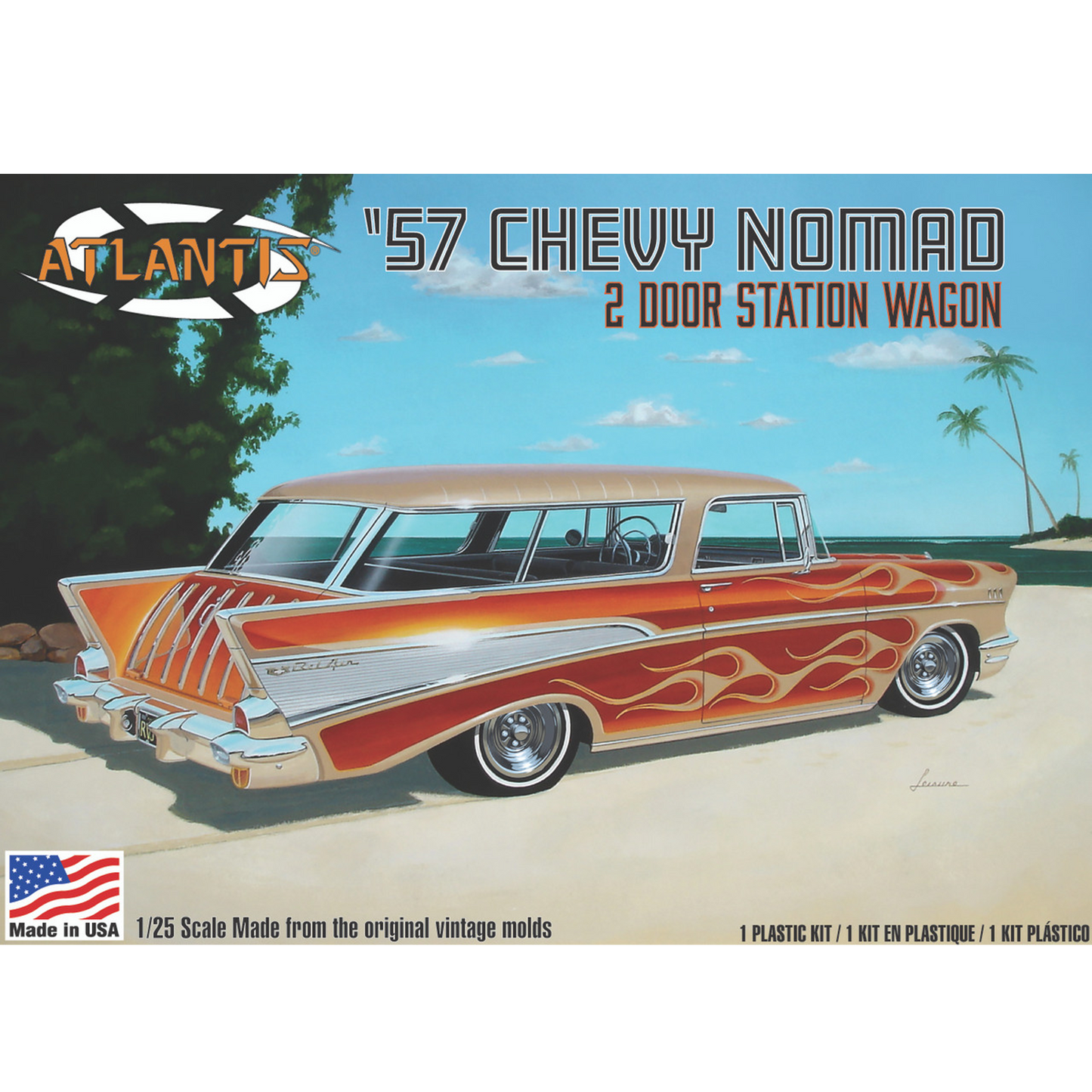 ATLANTIS 1/25 1957 Chevy Nomad 1/25 Scale