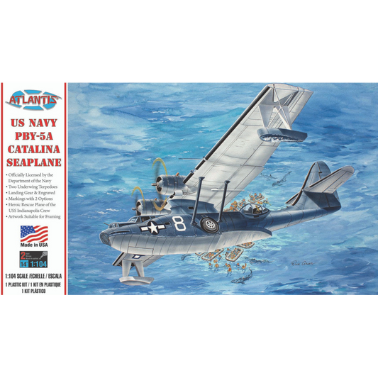 ATLANTIS 1/104 PBY5A CATALINA USN