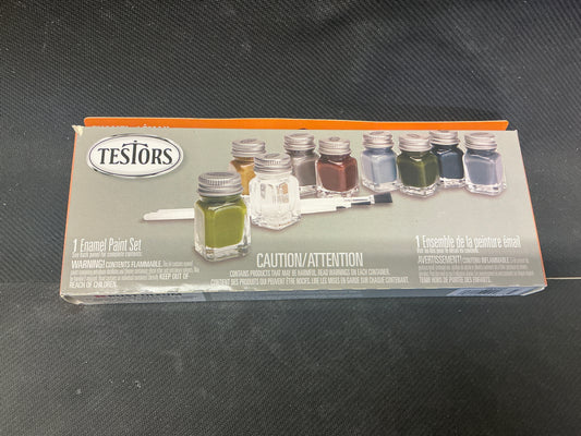 ENAMEL MILITARY 9PC SET