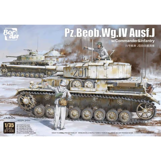 BORDER MODELS 1/35 PZ. Beob.Wg IV Ausf J