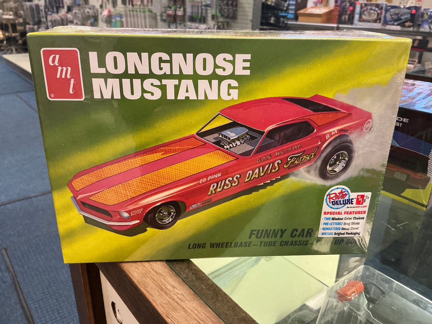 LONGNOSE. MUSTANG FUNNY CAR