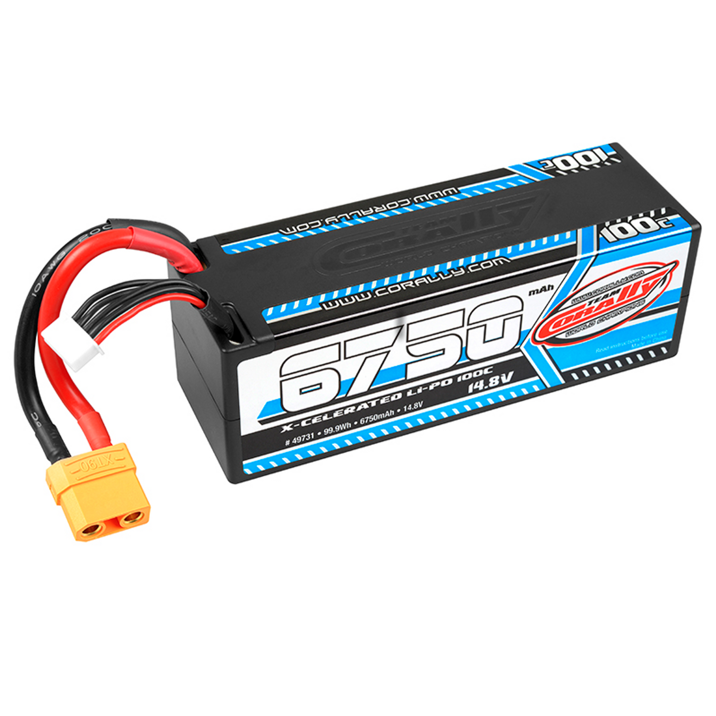 CORALLY 6750mAh 14.8v 4S 100C