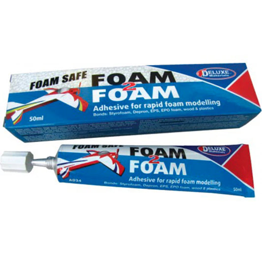 DELUXE MATERIALS FOAM 2 FOAM GLUE 50 ML