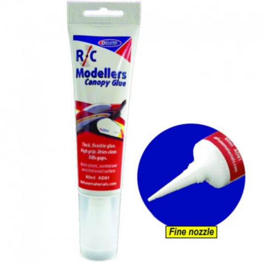DELUXE MATERIALS R/C Modellers Canopy Glue 80mL