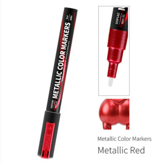 DSPAIE RED METALLIC MARKER