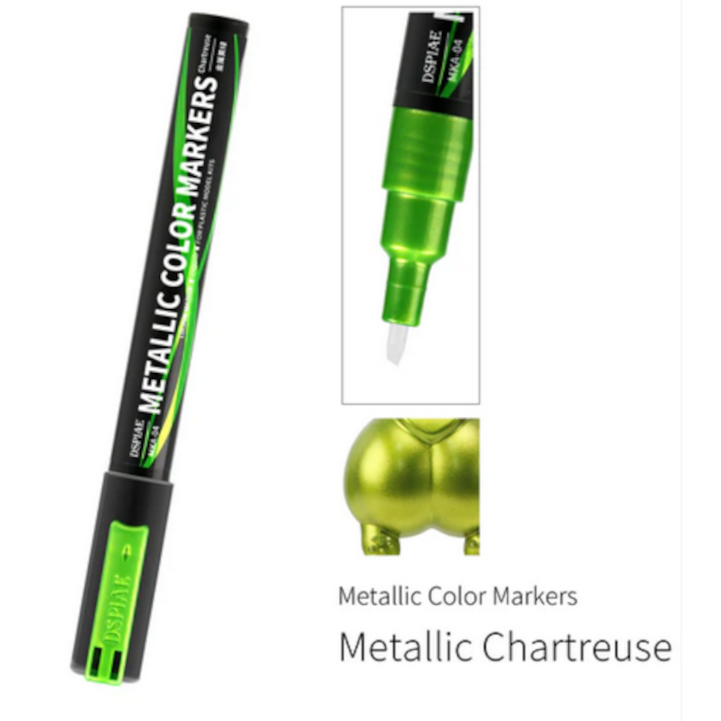 DSPIAE MKA Super Metallic Color Markers METALLIC CHARTREUSE
