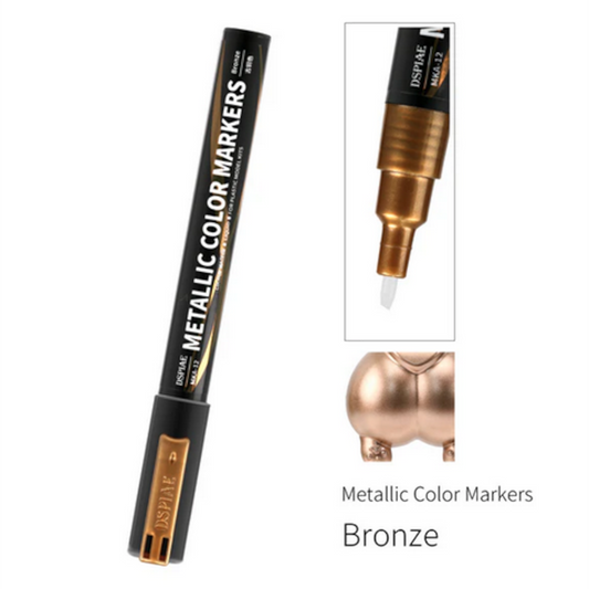 DSPIAE Super Metallic Color Markers - Bronze