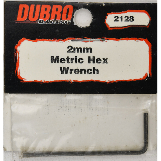 DUBRO DUB2128 2 MM METRIC HEX WRENCH