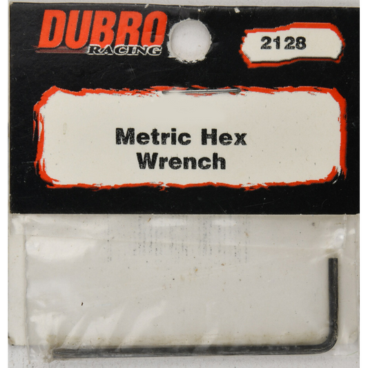 DUBRO DUB2128 2.5MM METRIC HEX WRENCH