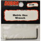 DUBRO DUB2128 2.5MM METRIC HEX WRENCH