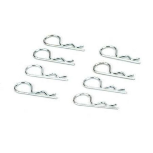 DUBRO DUB2256 SMALL BODY CLIPS  (8)
