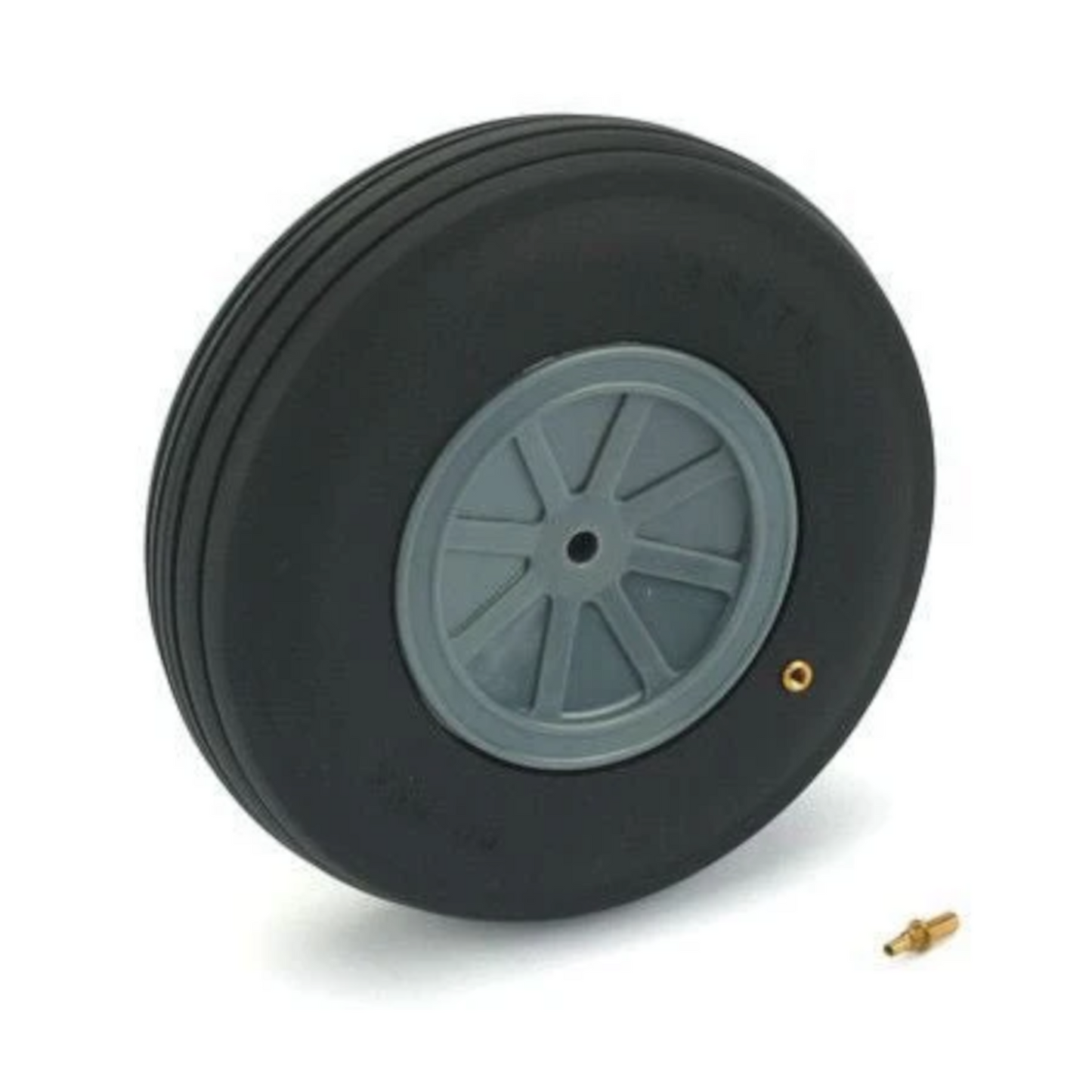DUBRO WHEELS LARGE SCALE TREADED LIGHT 4-1/2" (EA)