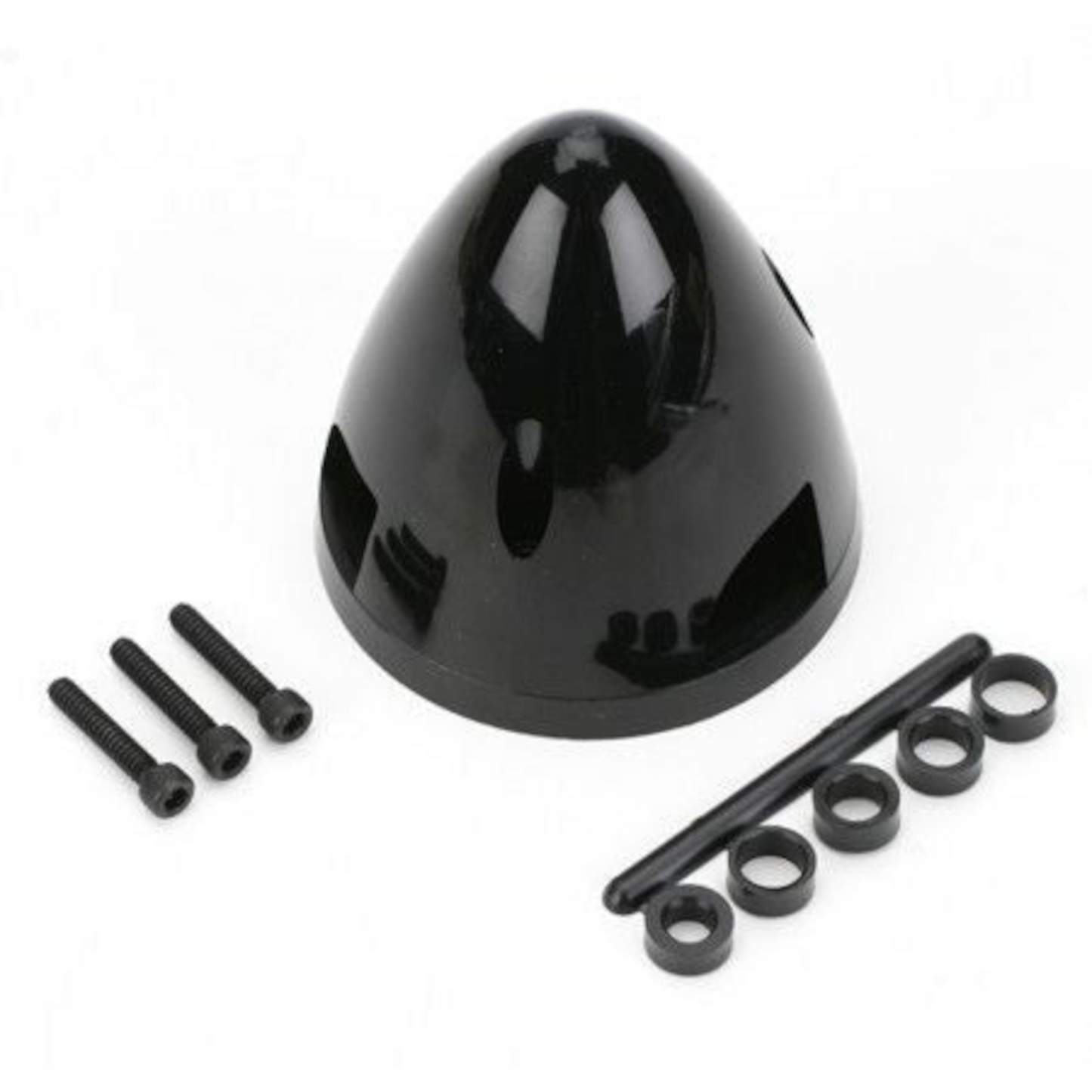 DUBRO SPINNER BLACK 2" 3 BLADE