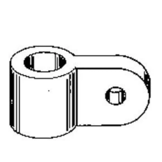 DUBRO HORN BRACKET 3/32"-4-40