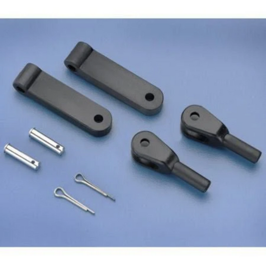 DUBRO HEAVY DUTY CONTROL ARMS 91+ (2)