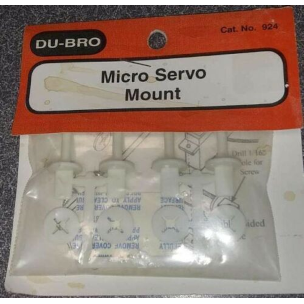 DUBRO MICRO SERVO MOUNT (2)