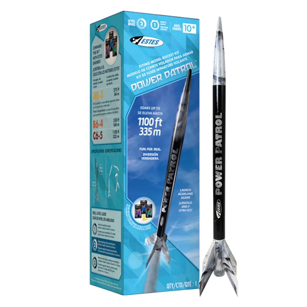 ESTES POWER PATROL MODEL ROCKET