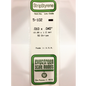 EVERGREEN .010" X .040" OPAQUE WHITE POLYSTYRENE STRIP