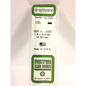 EVERGREEN 060" X .100" OPAQUE WHITE POLYSTYRENE STRIP