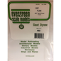 EVERGREEN 8" X 21" 0.080" WHITE POLYSTYRENE SHEET