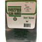 EVERGREEN 080" (2.0mm) PLAIN OPAQUE BLACK POLYSTYRENE SHEET