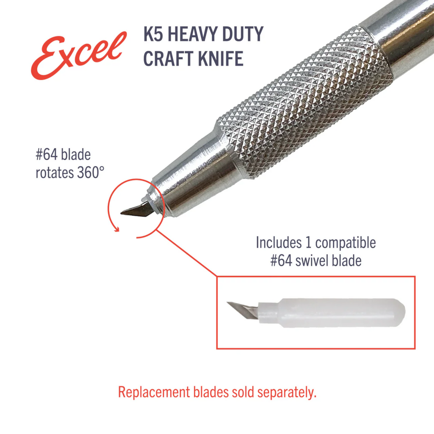 EXCEL KNIFE SWIVEL  K-4