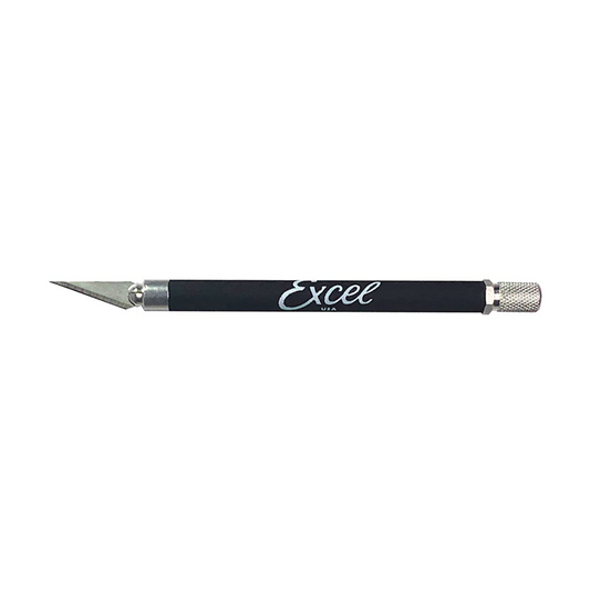 EXCEL BLACK CUSHON GRIP HOBBY KNIFE