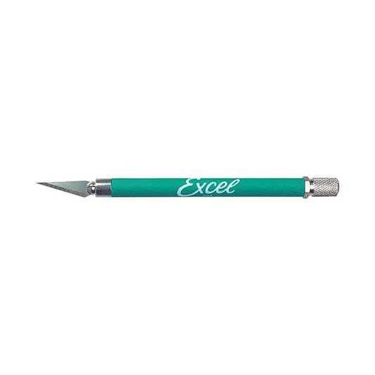 EXCEL GREEN CUSHON GRIP HOBBY KNIFE