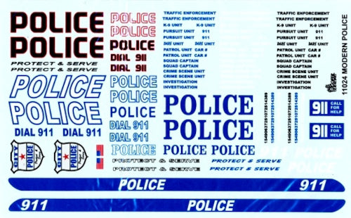 POLICE DECAL