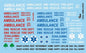 AMBULACE DECAL